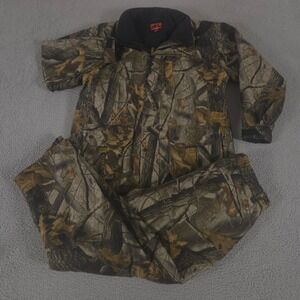 HFC Equipment‎ Hunting Set Mens Large Realtree Hardwoods Insulated Straight Leg